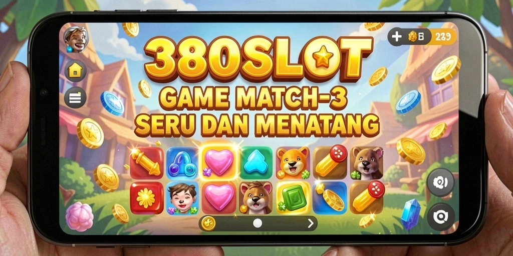 Tampilan gameplay 380SLOT yang penuh warna dan menarik.