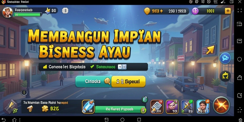 Tangkapan layar menunjukkan gameplay Tycoon yang mendebarkan.