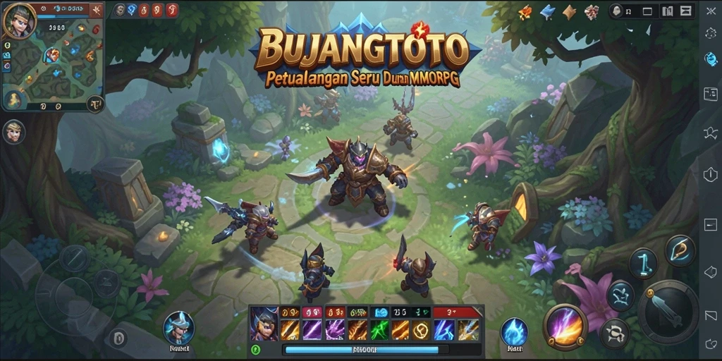 Gameplay seru BUJANGTOTO yang penuh aksi dan petualangan.