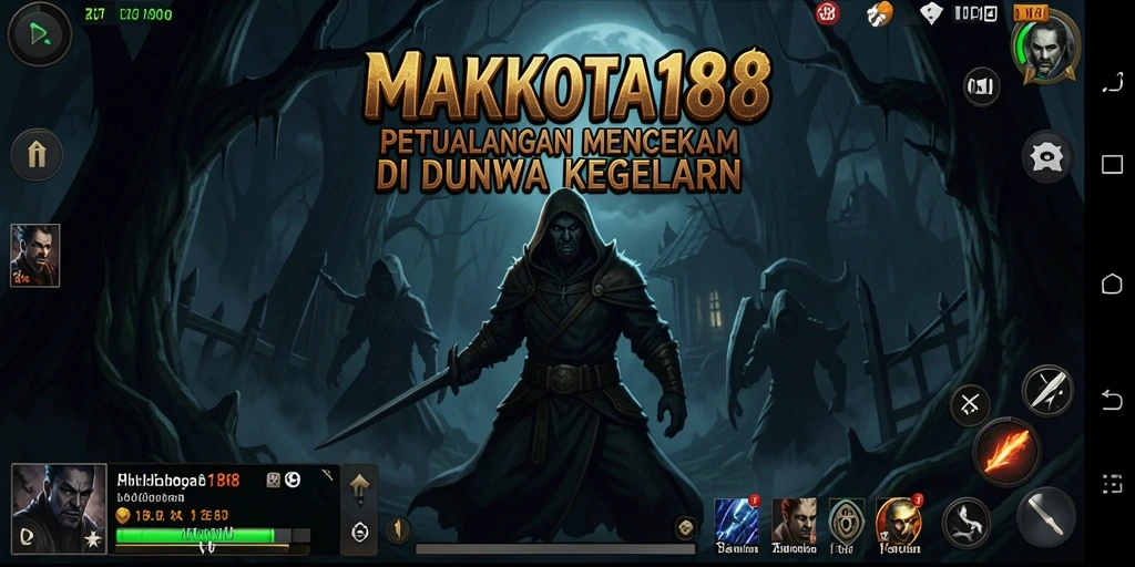 Tampilan menegangkan dari gameplay <strong>MAHKOTA188</strong> yang menyeramkan.