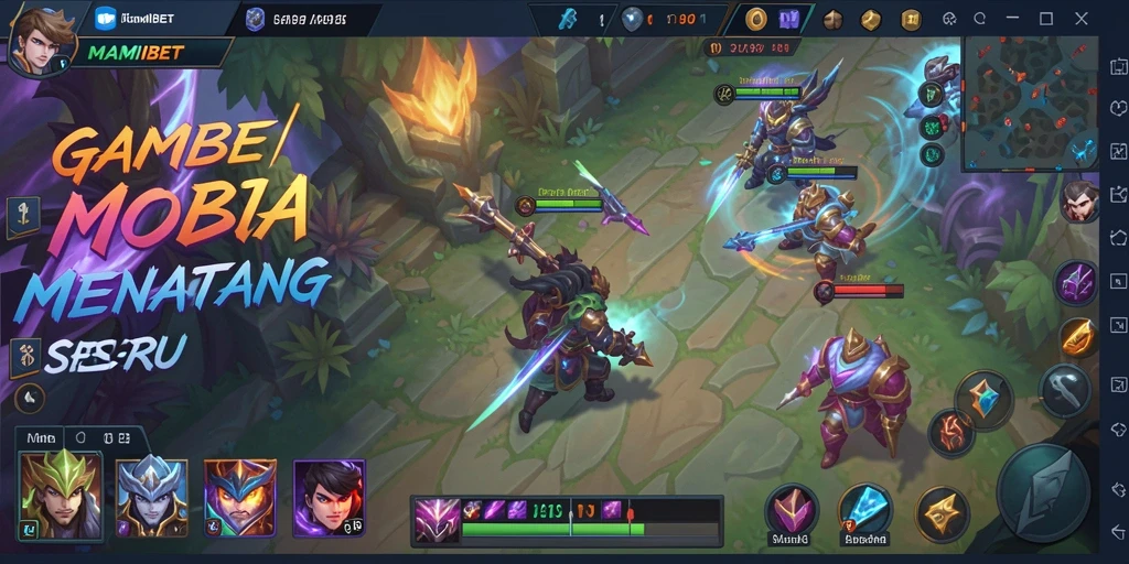 Tampilan gameplay seru dan menegangkan di MAMIBET.
