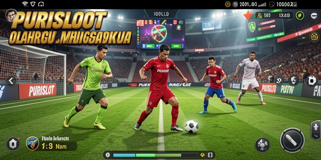 Screenshot gameplay PURISLOT yang menampilkan aksi seru dalam olahraga.