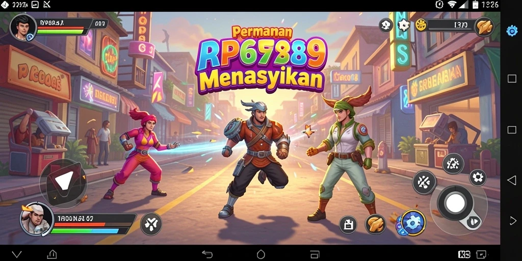 Tampilan gameplay RP6789 yang seru dan penuh warna.